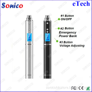 Variable Voltage, Torch and Power Bank Function Etech